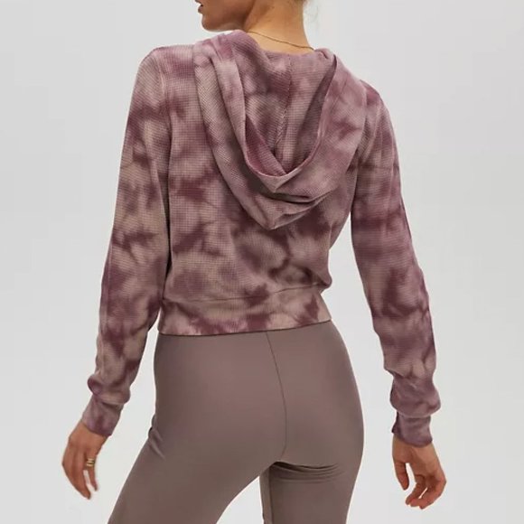 TNA Thermal Zipped Hoodie Tie Dye - Picture 2 of 7